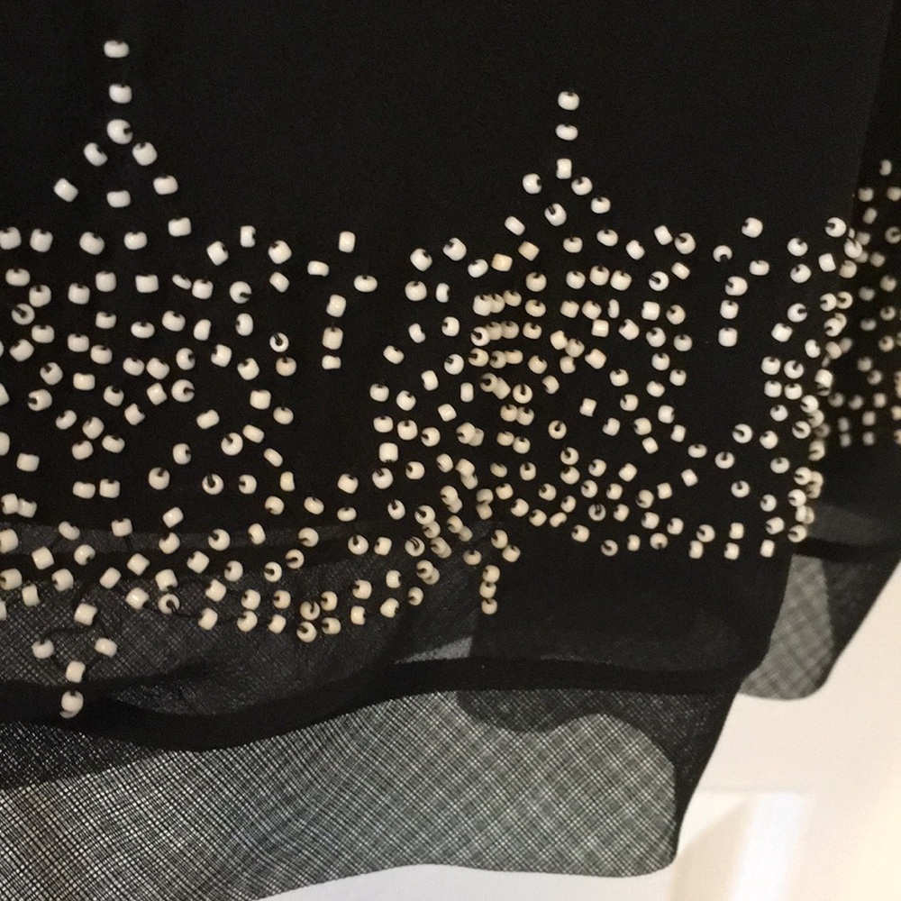 The Limited with Beading Black Skirt - Picture 2 of 3